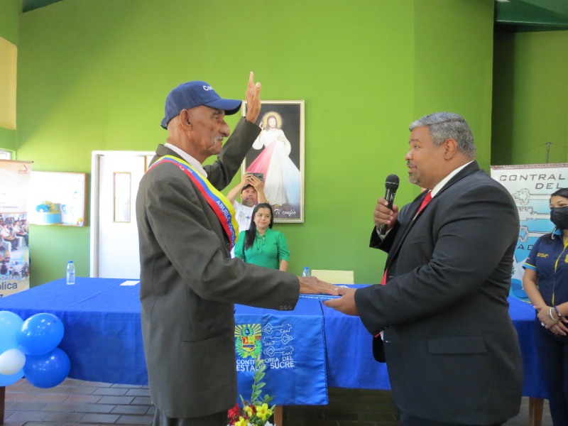 Juramentación Abuelo Contralor FUNDAGER 